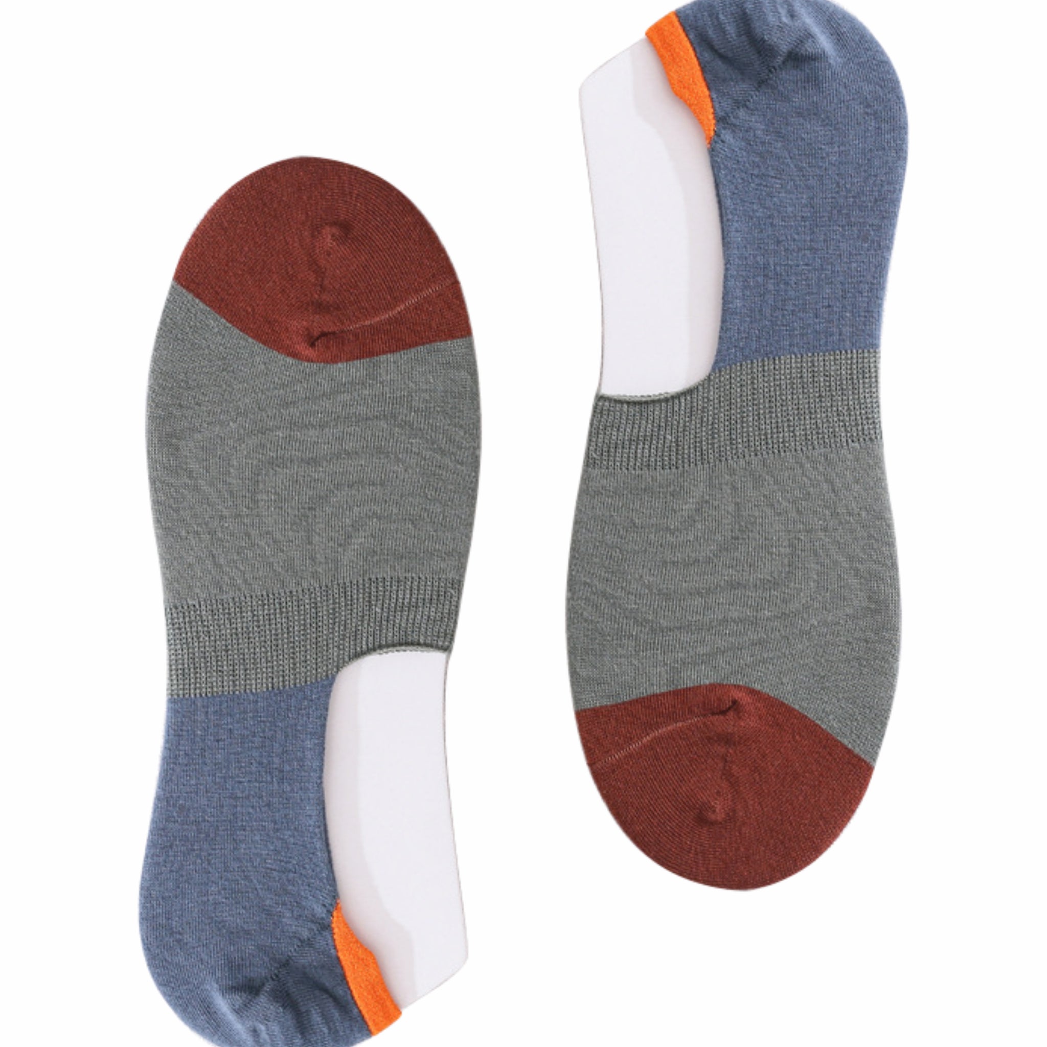 MoMo Island Men's Stylish Multi  Color Low Cut Liner Socks