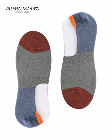 MoMo Island Men's Stylish Multi  Color Low Cut Liner Socks